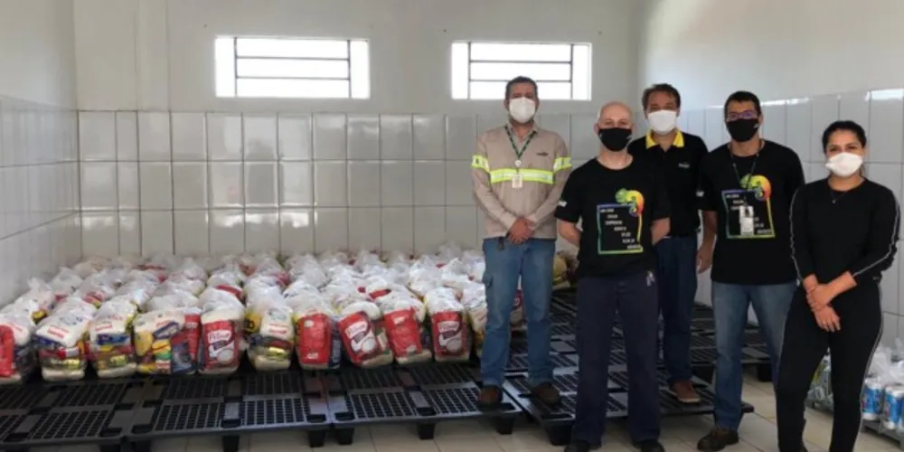 Imagem ilustrativa da imagem Prefeitura recebe mais de 4 toneladas de alimentos da Cargill