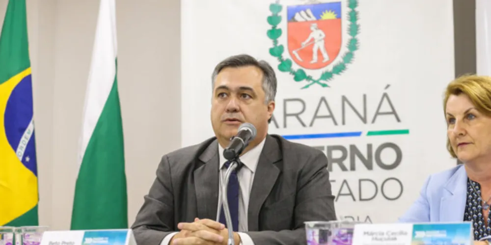 Secretário de Saúde do Estado do Paraná, Beto Preto.