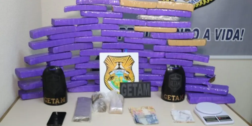 A droga estava no interior de um Gol vermelho que circulava pelo Parque dos Pinheiros