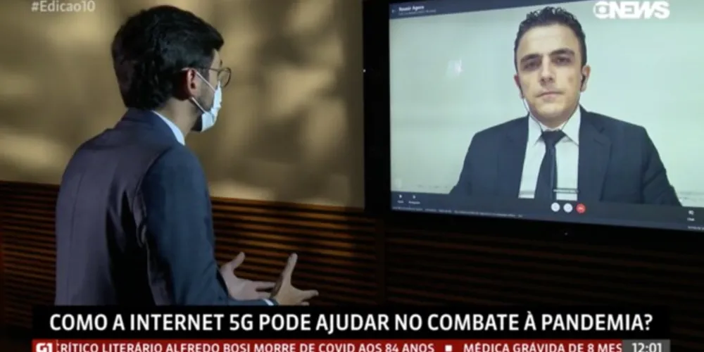Deputado Aliel conversou sobre o leilão do 5G no país.
