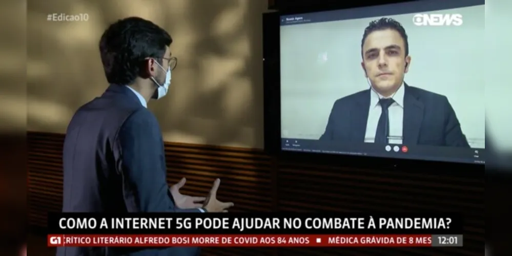 Deputado Aliel conversou sobre o leilão do 5G no país.