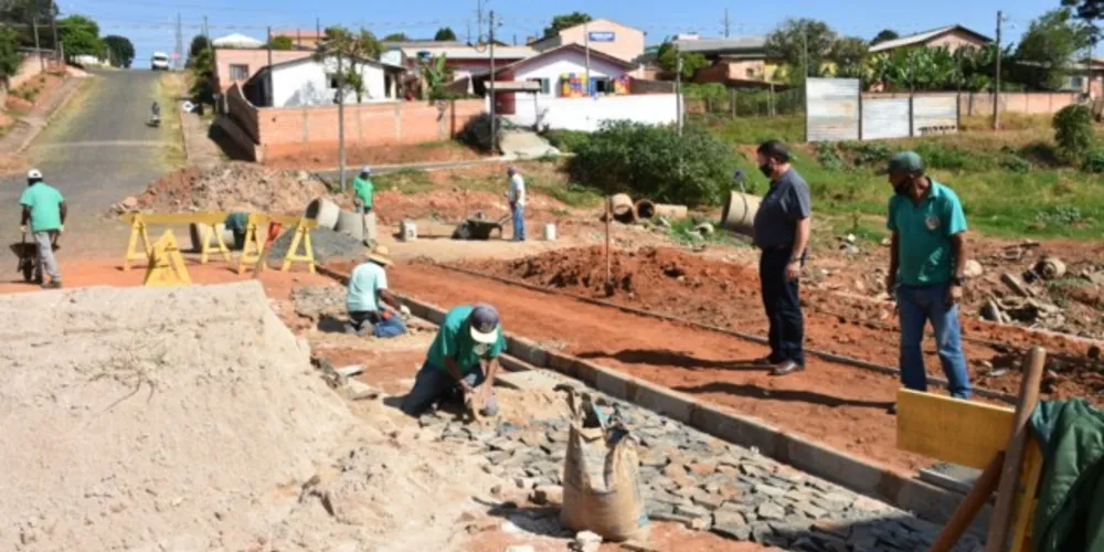  O investimento no bairro Jardim Primavera é de aproximadamente R$100 mil