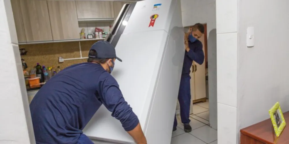 Nesta rodada, serão disponibilizados para venda refrigeradores de uma e duas portas, e ar-condicionado split de 9 mil BTUs
