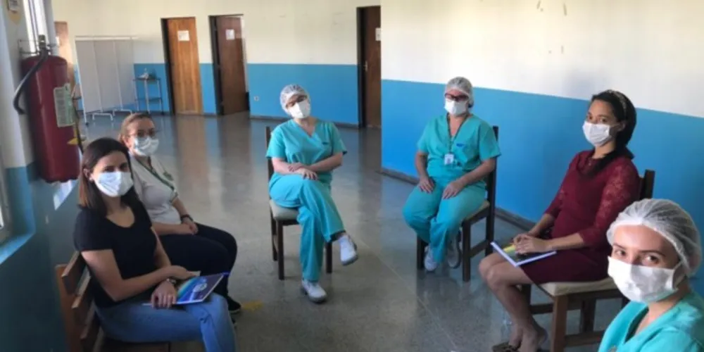Ação é organizada pelo Centro de Referência de Atendimento à covid-19
