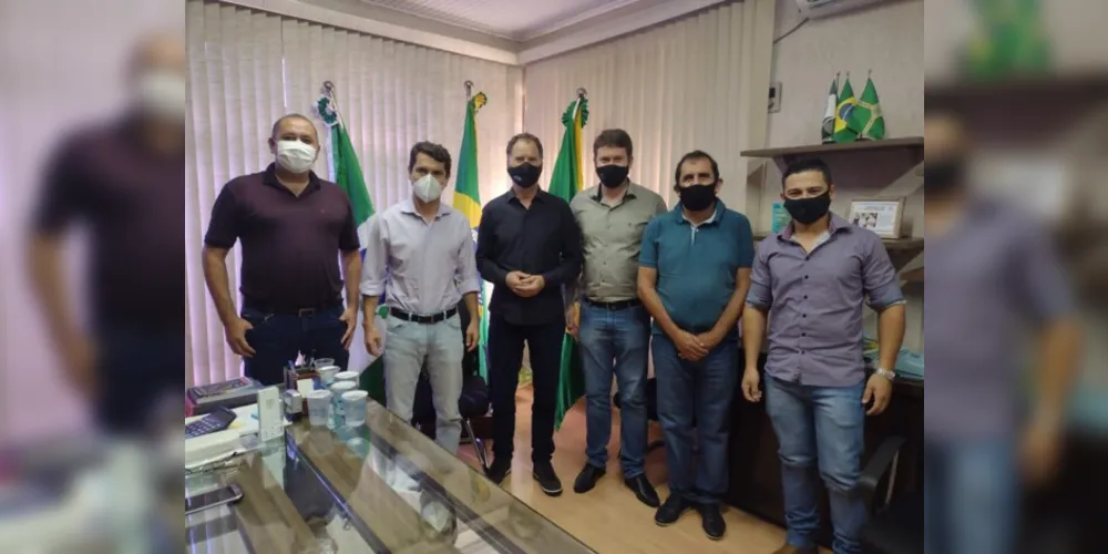 Reunião com o secretário de Estado Sandro Alex foi realizada nesta quinta-feira