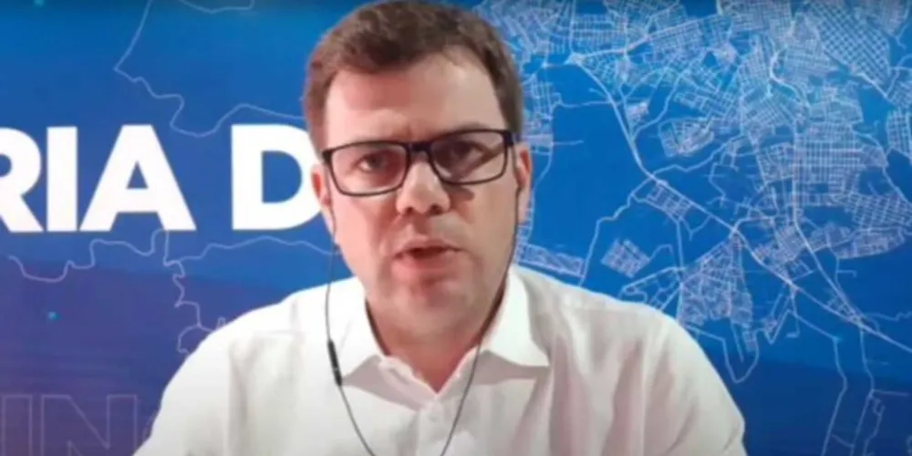 Procurador geral da cidade de Ponta Grossa, Gustavo Schemim da Matta.