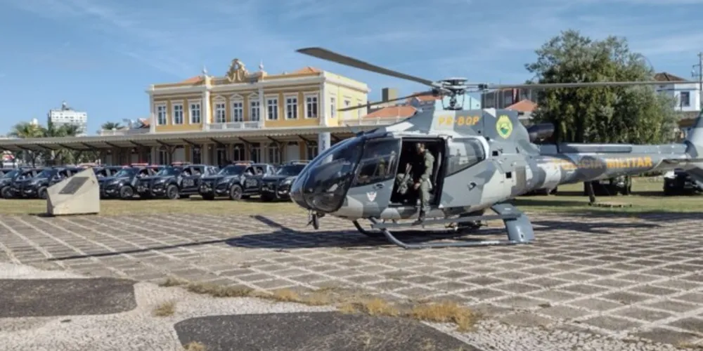 Ação que ocorrerá em todo o Paraná visa o reforço do policiamento para reduzir o índice de homicídios e crimes violentos ao patrimônio