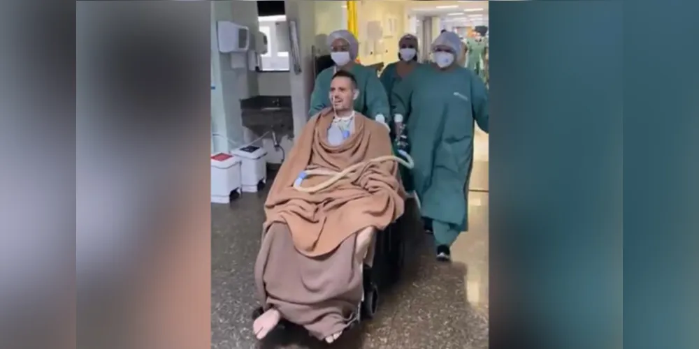 Guilherme conviveu, dentro do hospital, com a doença ou suas complicações por sete meses