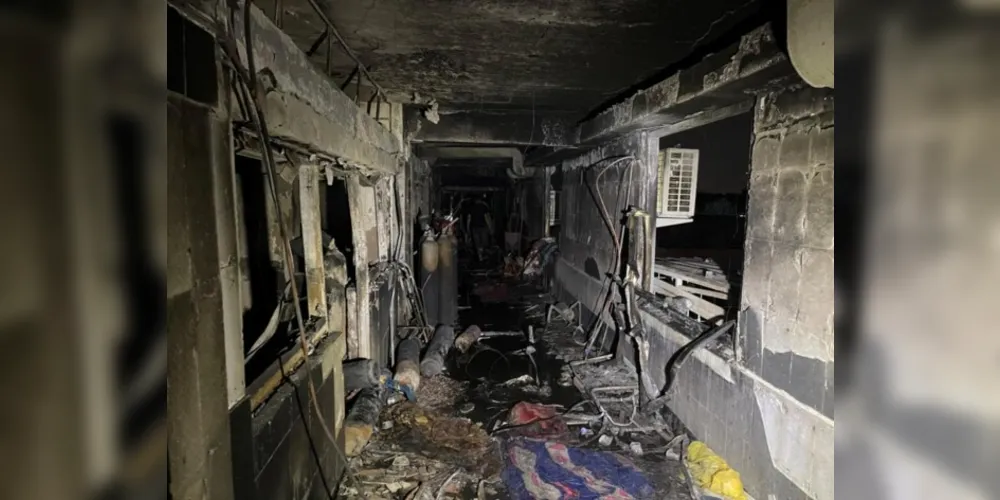 A maioria dos mortos e feridos eram pacientes do hospital.