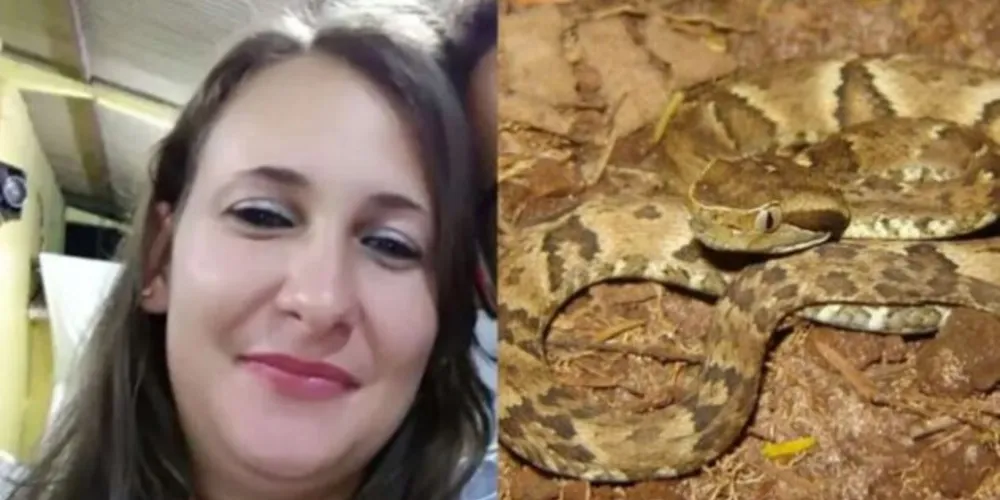 A mulher foi levada às pressas ao hospital. 