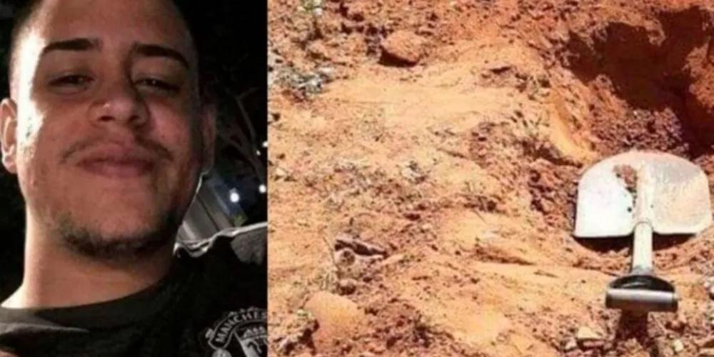Suspeito chegou a cavar uma cova para enterrar restos mortais da mãe 