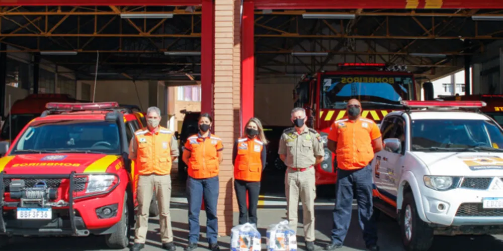 Tânia Sviercoski discutiu as ações desenvolvidas em conjunto entre a Defesa Civil e do Corpo de Bombeiros no Município