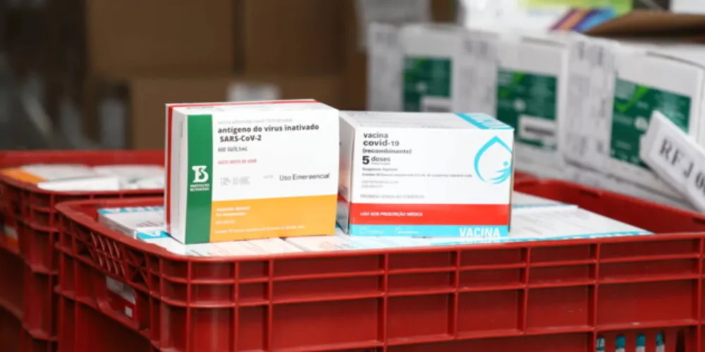 Até a manhã desta segunda-feira (17) mais de 3,2 milhões de doses haviam sido aplicadas no Paraná.