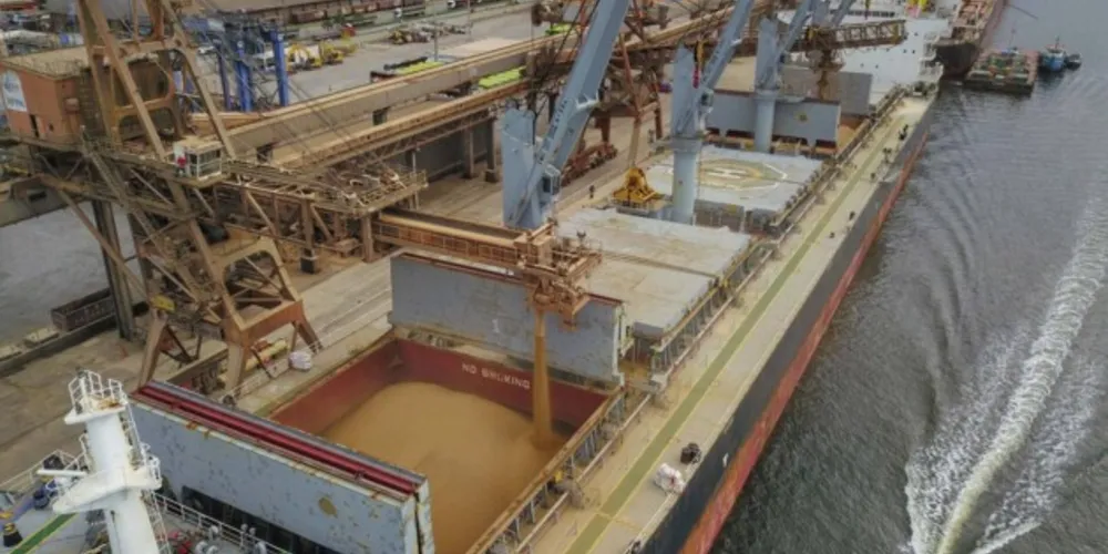 O Porto de Paranaguá é o segundo maior exportador do agro no Brasil