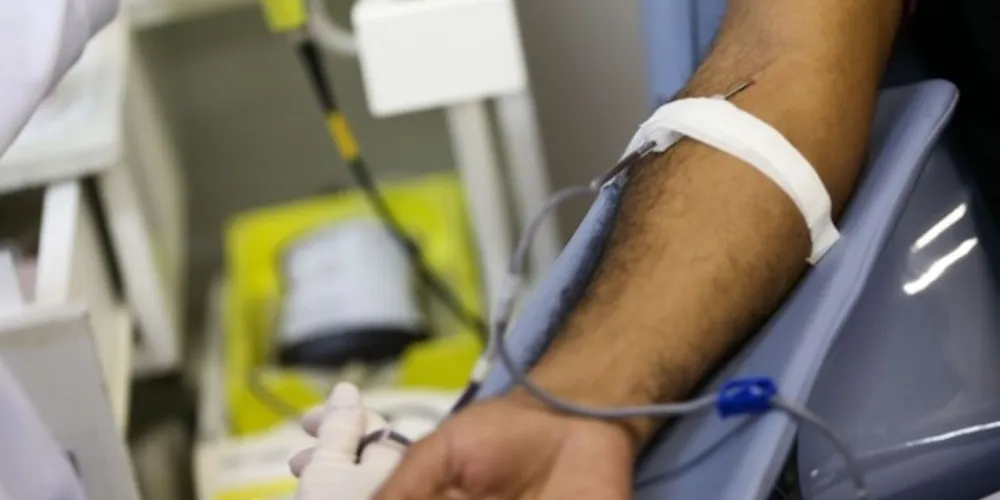 Imagem ilustrativa da imagem Hemepar solicita doações de sangue urgente