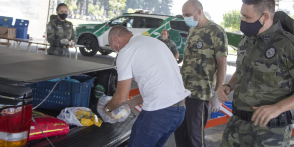 Imagem ilustrativa da imagem Campanha Solidária do BPAmb segue neste sábado em todo PR