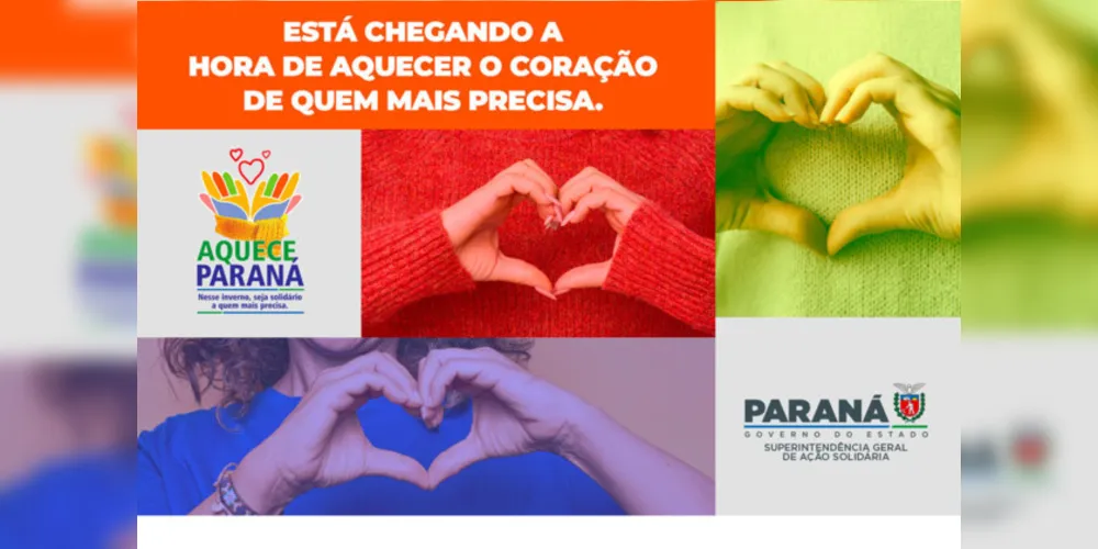 Imagem ilustrativa da imagem Aquece Paraná recebe doações por aplicativo e drive-thru