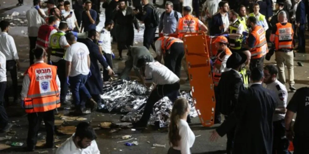 Governo israelense confirmou até o momento 44 mortos e mais de 150 feridos no acidente