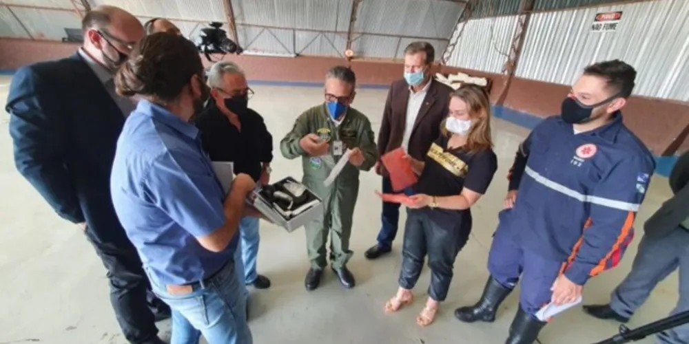 Serviço de Atendimento Móvel de Urgência (Samu) recebeu uma doação de equipamento