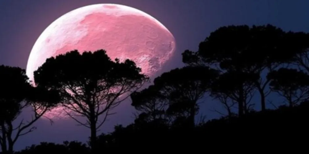 O fenômeno estará visível durante toda a noite, a partir do pôr do sol.  