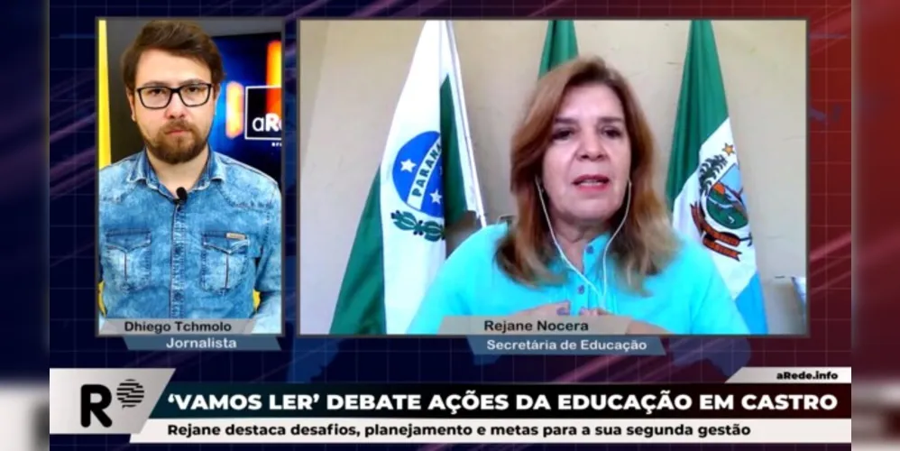Imagem ilustrativa da imagem Secretária de Castro fala sobre objetivos da Educação em 2021