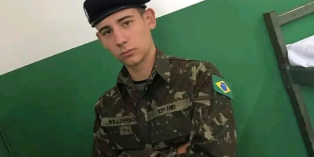 Willderson Vaz era garupa em uma moto quando foi atingido por um caminhão