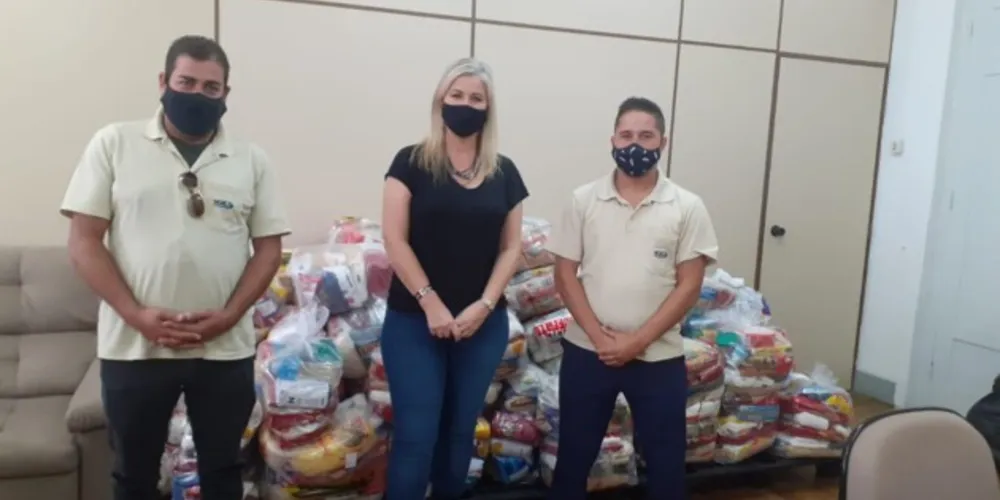 Imagem ilustrativa da imagem PG Sem Fome doa alimentos para funcionários da VCG