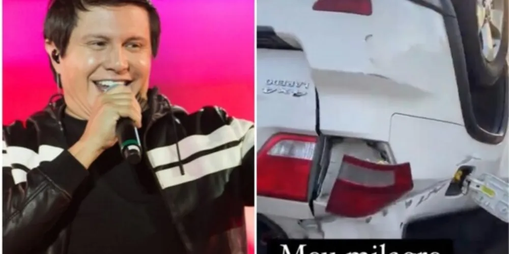 Artista que forma dupla com Gian perdeu o controle do veículo na Rodovia Presidente Dutra
