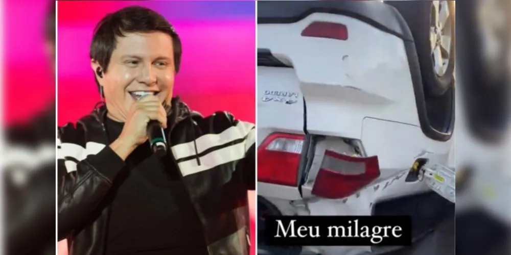 Artista que forma dupla com Gian perdeu o controle do veículo na Rodovia Presidente Dutra