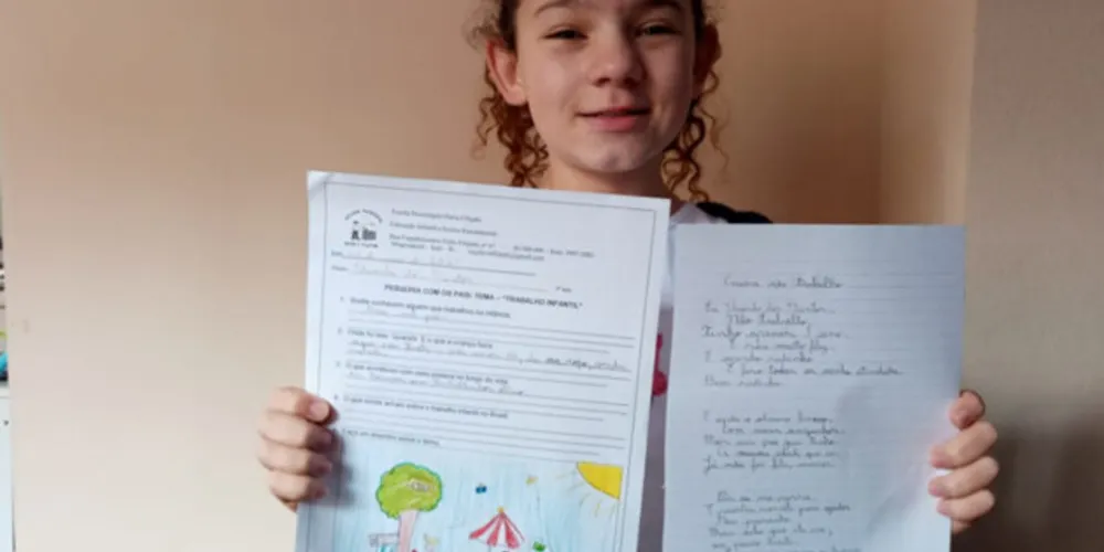 Alunos expuseram produções acerca do assunto