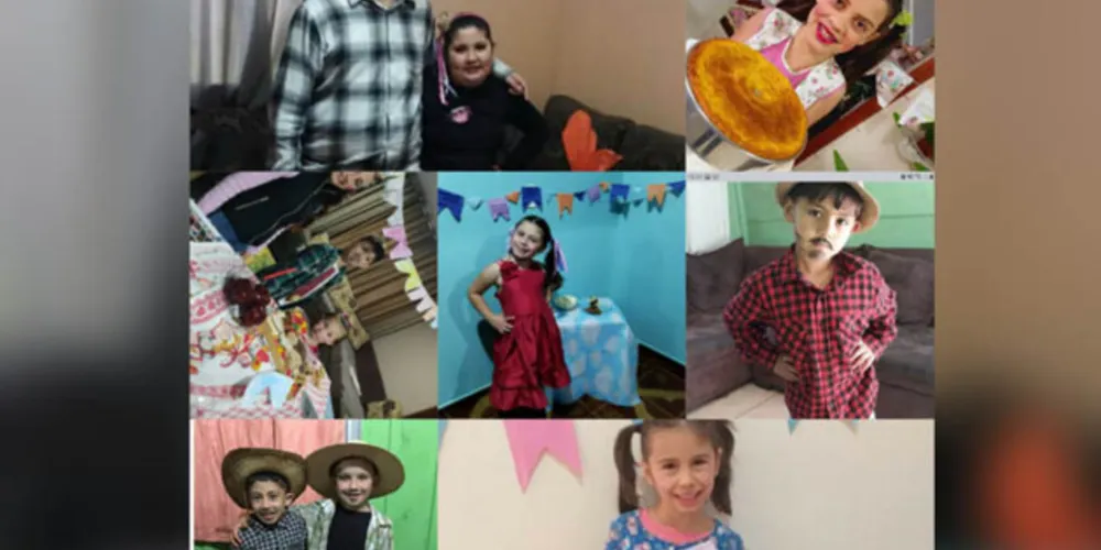 Alunos foram desafiados a construir cenário, fazer comidas típicas, escolher roupa e dança