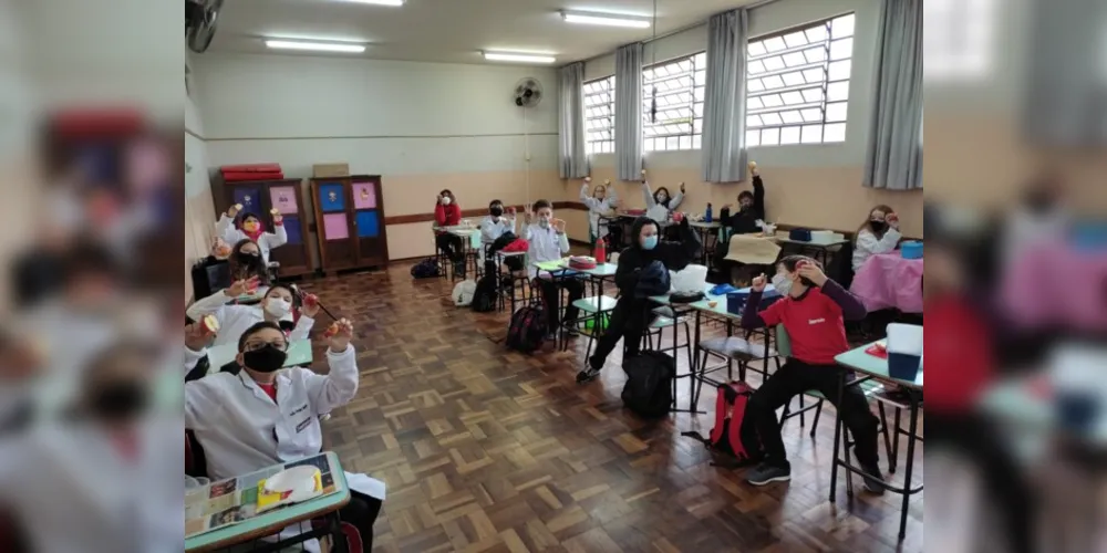 Trabalho proporcionou conhecimento e diversão aos estudantes