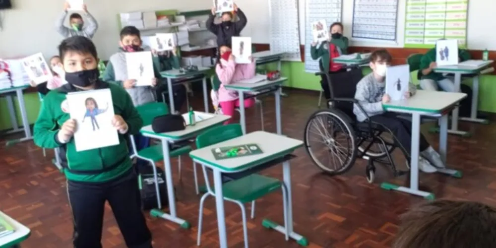 Desenvolvimento em sala de aula contou com vários recursos