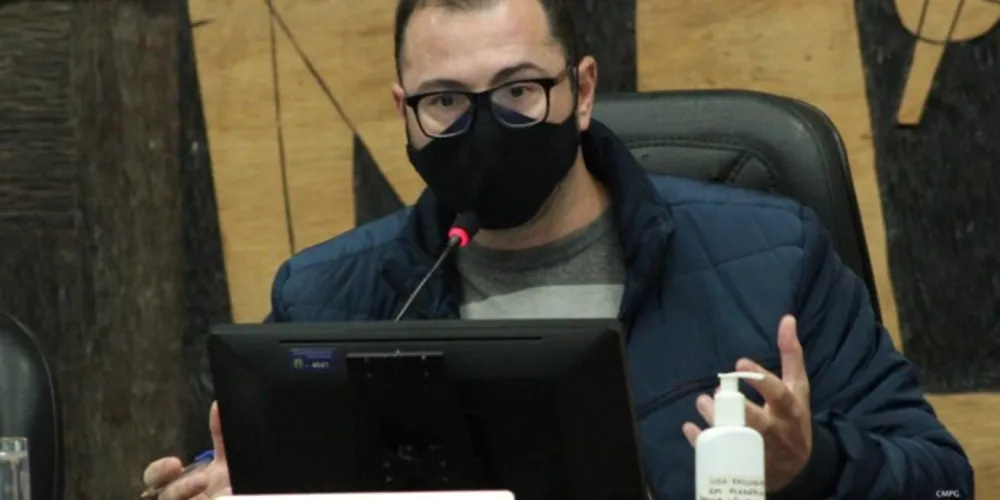 Vereador de Ponta Grossa Daniel Milla (PSD).