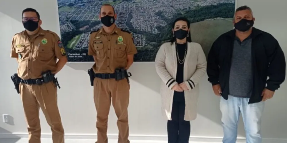 Prefeita Elisângela debateu iniciativas para reforçar o policiamento