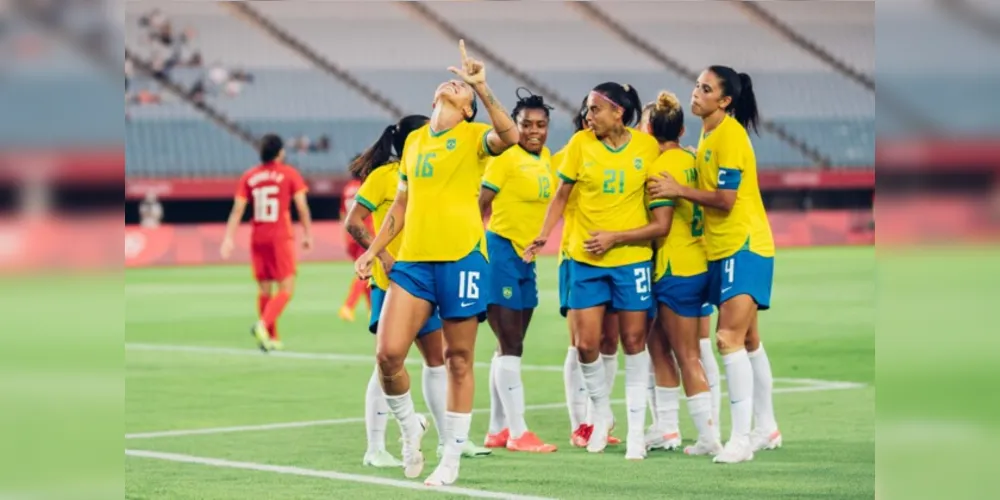 Seleção brasileira atropelou a China, no Estádio de Miyagi, e começou com o pé direito a corrida pelo sonho dourado nos Jogos Olímpicos
