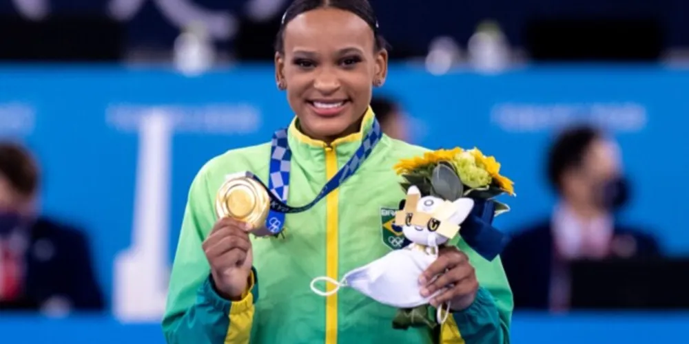 Brasileira garantiu sua segunda medalha nos Jogos Olímpicos