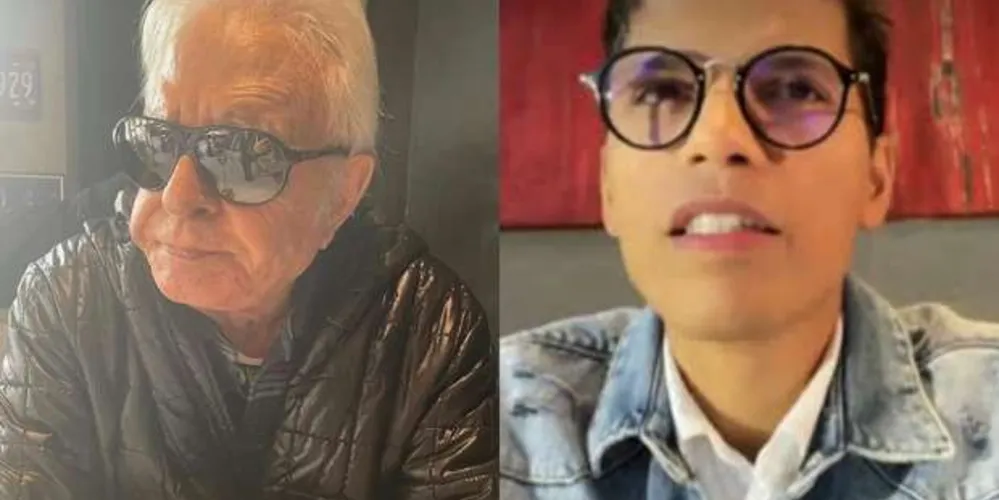 Imagem ilustrativa da imagem Cid Moreira deserda filho e diz: "Foi um engano te adotar"