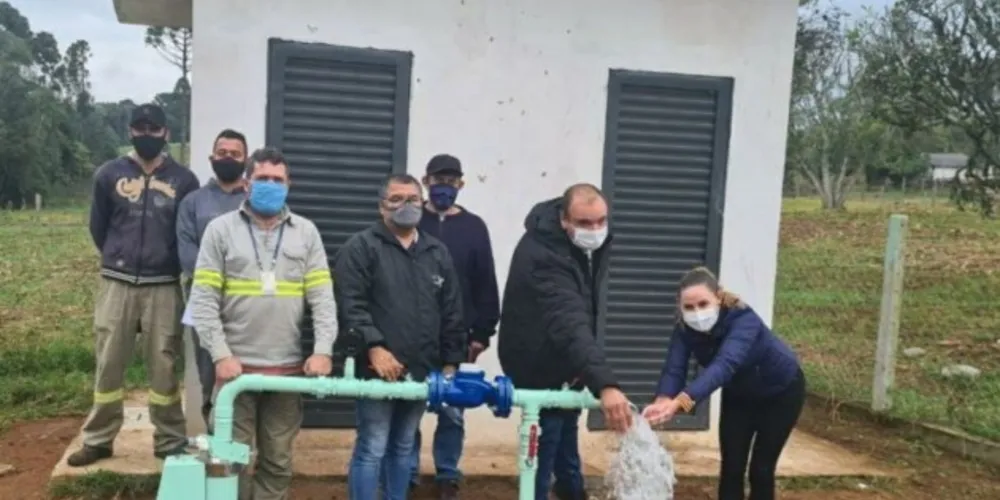 Parcerias firmadas pela prefeitura trazem saneamento para a comunidade de Mangueirinha