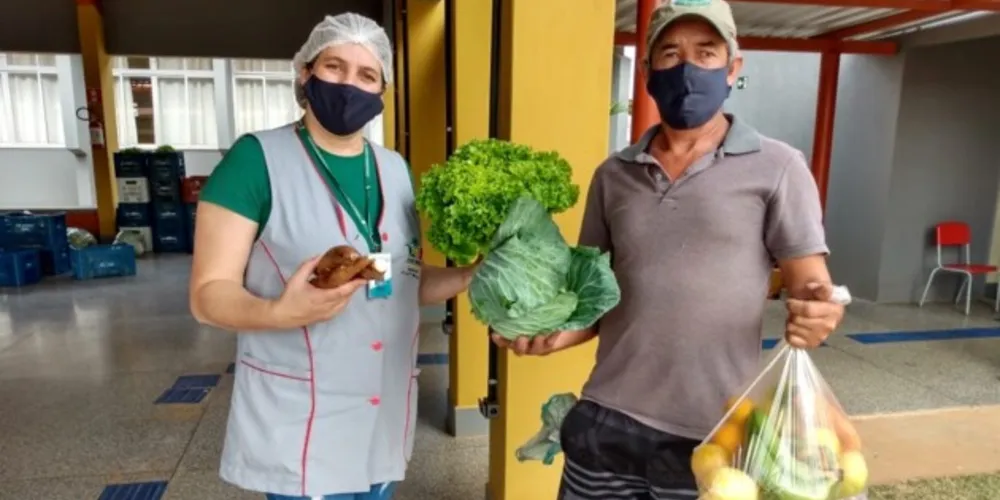 Iniciativa estimula a produção de alimentos para a merenda escolar