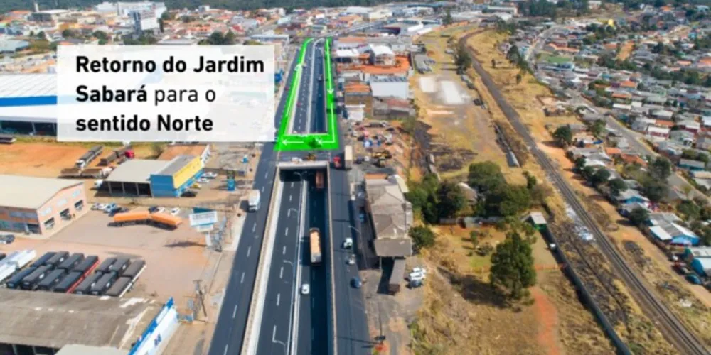 Após conclusão da nova interseção do Jardim Sabará, CCR RodoNorte faz últimos ajustes para mudança no trânsito da região; alteração vai possibilitar acessos e conversões nas marginais