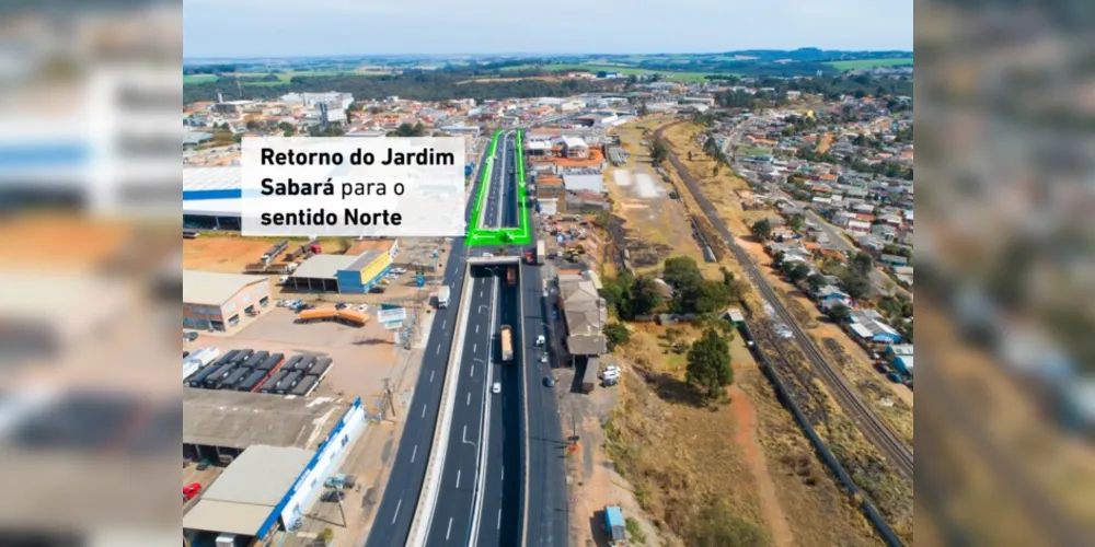 Após conclusão da nova interseção do Jardim Sabará, CCR RodoNorte faz últimos ajustes para mudança no trânsito da região; alteração vai possibilitar acessos e conversões nas marginais