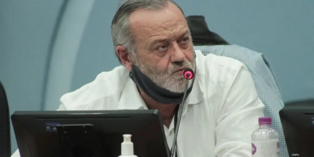 Vereador da cidade de Ponta Grossa, Paulo Roberto Balansin (PSD).