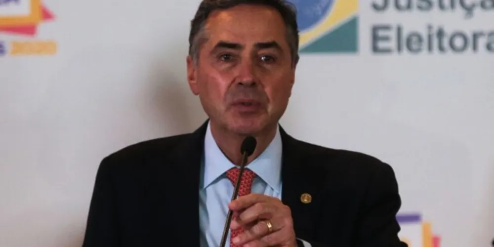 Presidente do TSE, ministro Luís Roberto Barroso.