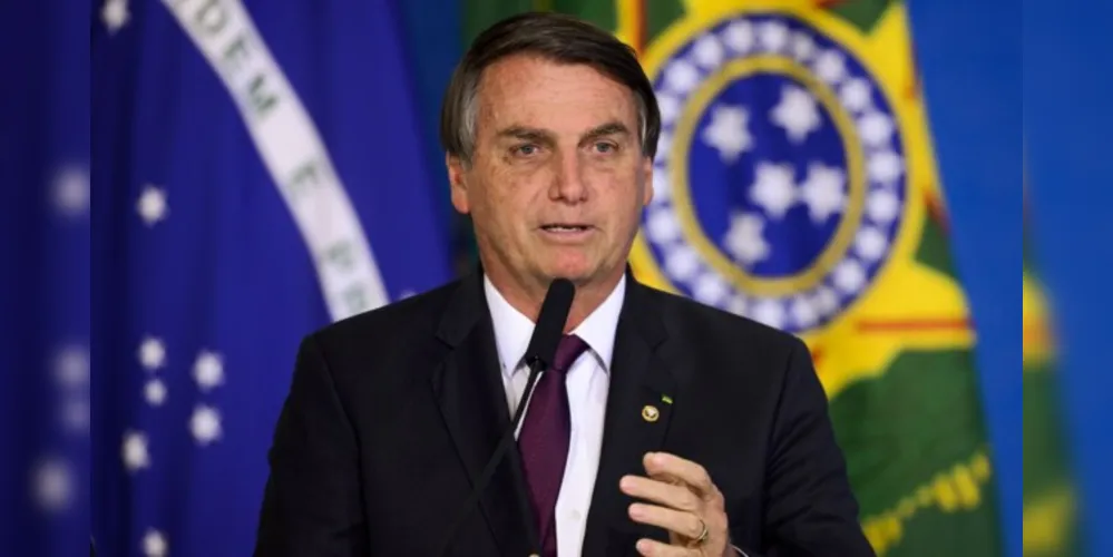 Presidente do Brasil, Jair Messias Bolsonaro (sem partido).