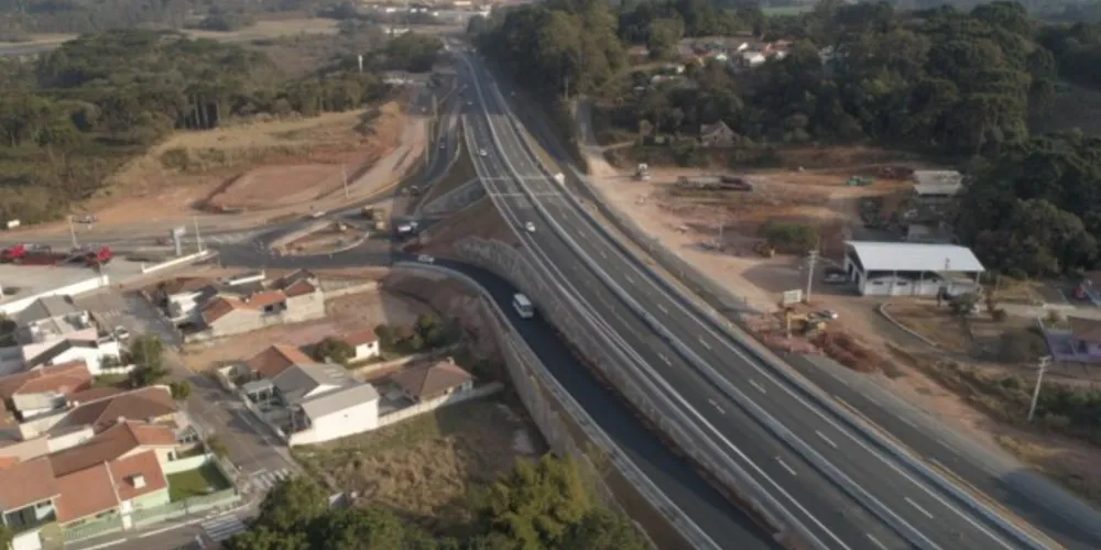 Próxima obra a ser entregue é a interseção no município da Castro, na PR-151
