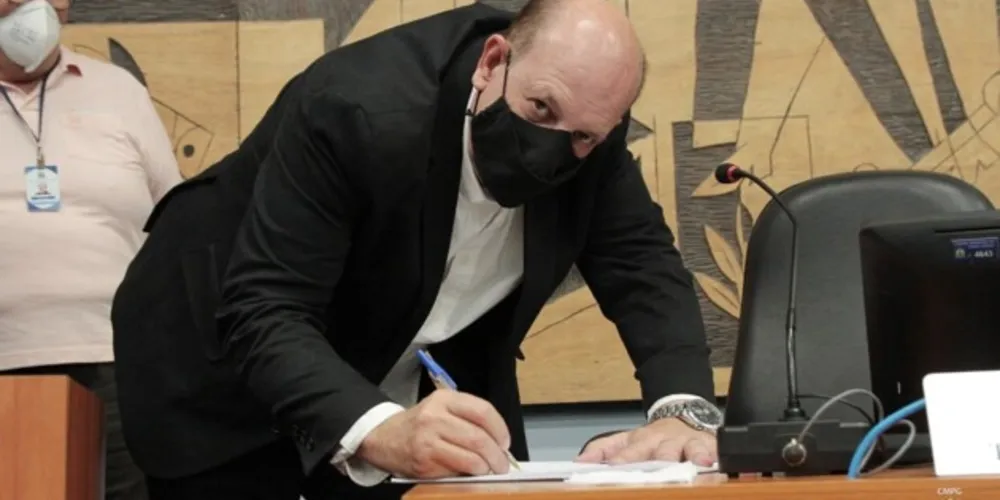 Celso Cieslak (PRTB), vereador de Ponta Grossa.
