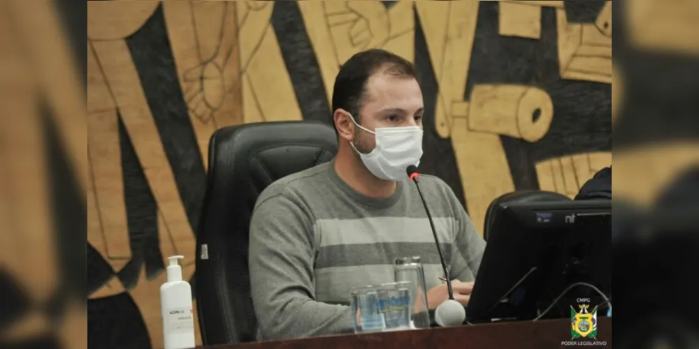 Presidente da CMPG, Daniel Milla Fraccaro (PSD), é o autor da proposta.