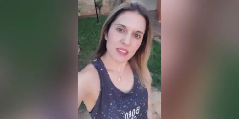 Elza Oliveira Santaroza, de 42 anos, era passageira de um Ford Fiesta
