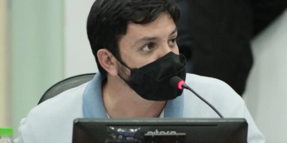 Vereador de Ponta Grossa, Edelmar Pimentel (PSB).